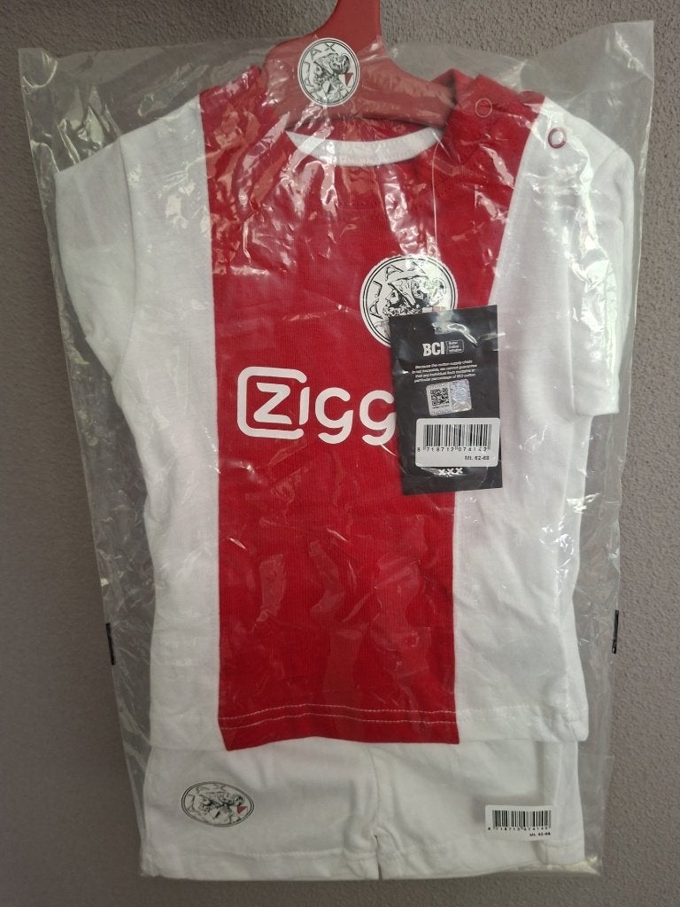 Ajax baby setje, maat 62-68, Ophalen of Verzenden, Zo goed als nieuw, Maat 62