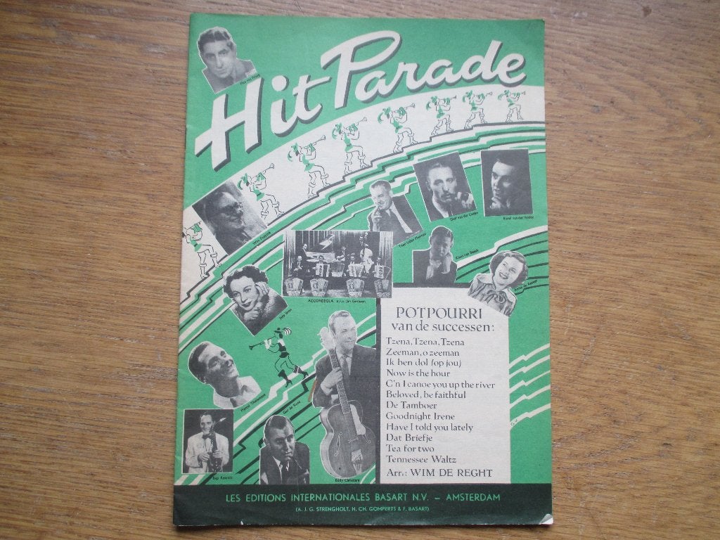 HIT PARADE POTPOURRI, Gebruikt, Ophalen of Verzenden, Artiest of Componist, Populair