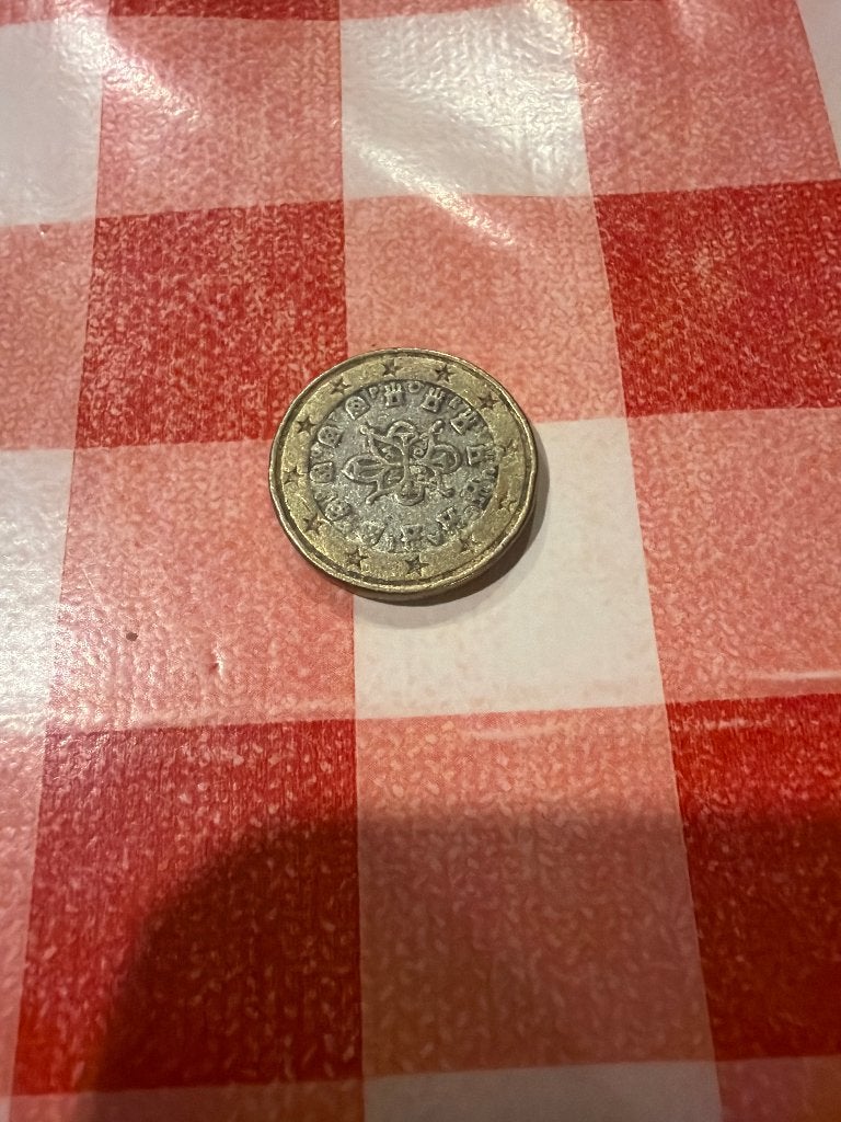 Euromunt, Verzenden, Portugal, 1 euro, Losse munt