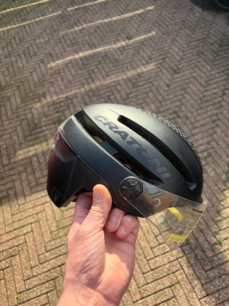 Fiets helm Cratoni maat s-m 54/58cm