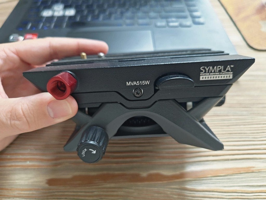 Manfrotto SYMPLA MVA515W Variable Plate, Ophalen of Verzenden, Zo goed als nieuw, Slider