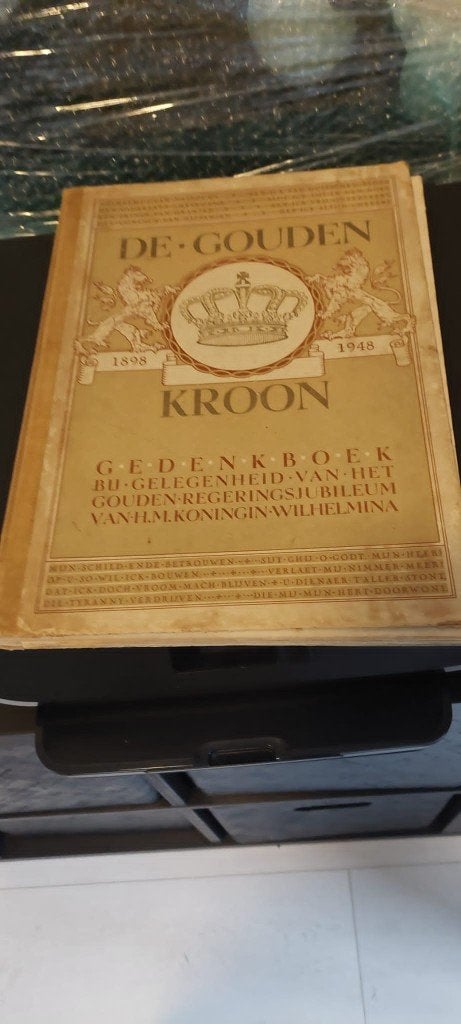 Gouden kroon, Ophalen, Gebruikt, Nederland, Tijdschrift of Boek