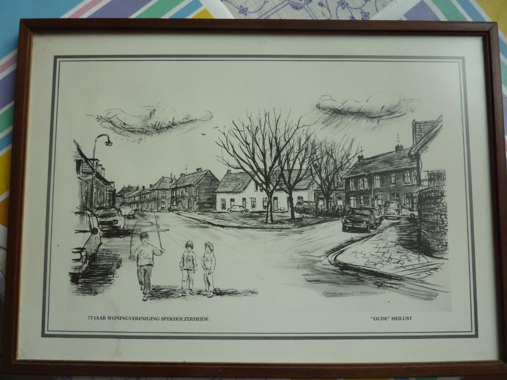 pentekening "oude heilust", Ophalen of Verzenden