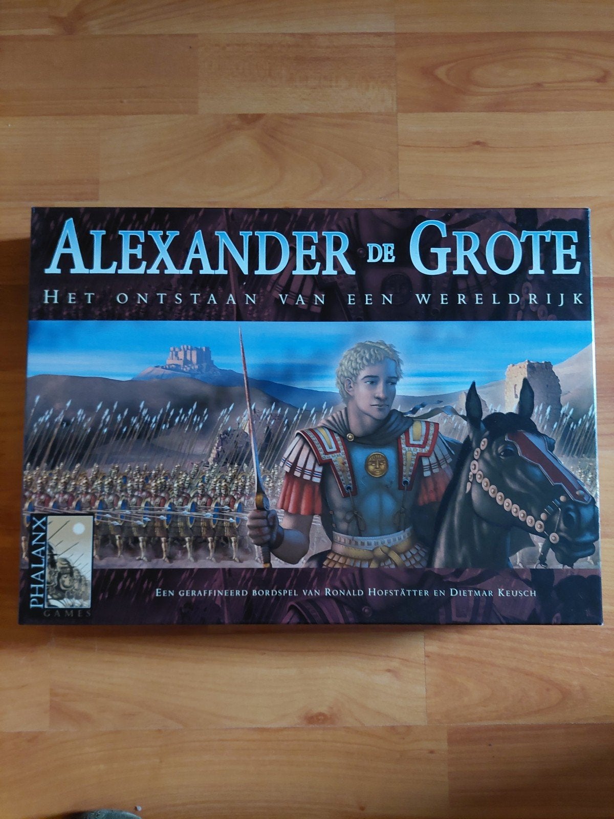 Alexander de Grote: Het Ontstaan van een Wereldrijk, Drie of vier spelers, Ophalen of Verzenden, Gebruikt, Phalanx Games