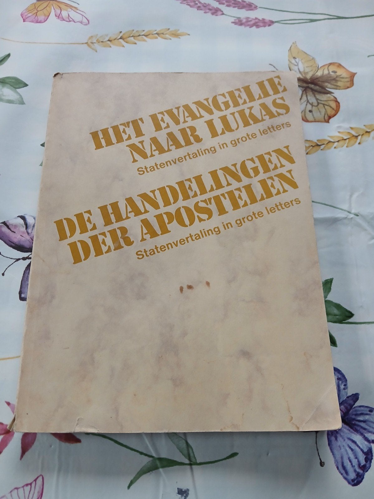Het Evangelie naar Lukas & De Handelingen der Apostelen, Gelezen, Christendom | Protestants, Ophalen of Verzenden, Nederlands Bijbelgenootschap