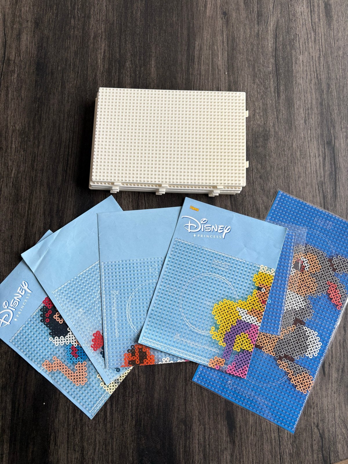 Strijkkralen patronen Disney Prinsessen & Winnie de Pooh, Ophalen of Verzenden, Gebruikt, Knutselen