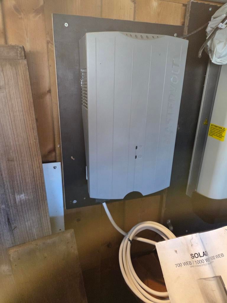 Omvormer zonnepanelen, 30 tot 80 cm, Gebruikt, Overige typen, Minder dan 60 cm
