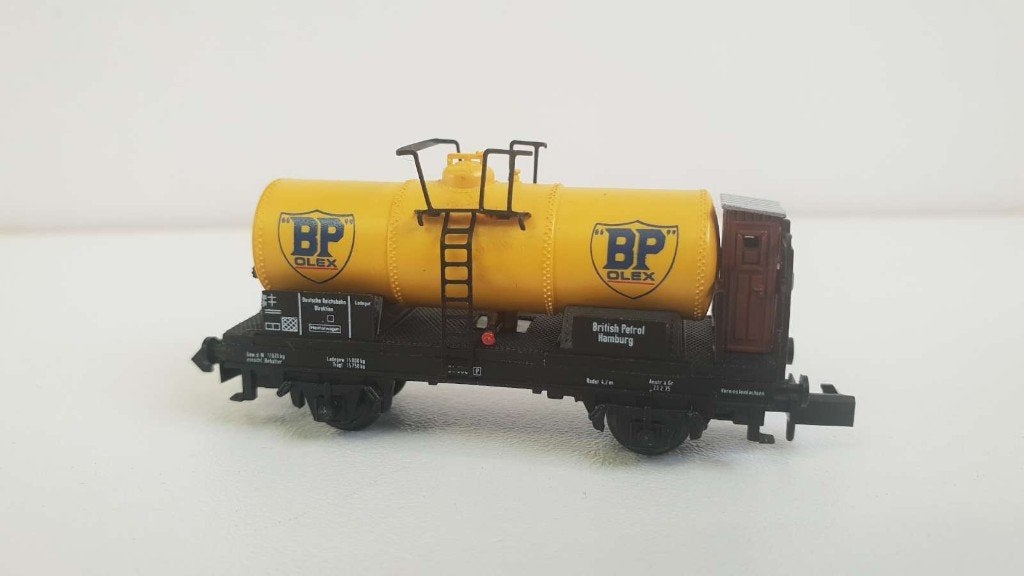 Arnold 4529 - Ketelwagen BP Olex van de DRG uit Ep II, Arnold, Gelijkstroom, Wagon, Ophalen of Verzenden