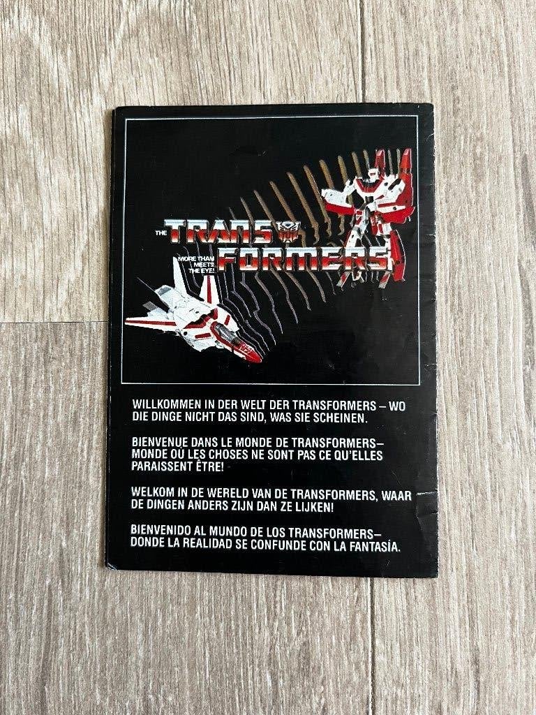 Transformers G1; MB 1985 catalogus, Verzamelen, G1, Ophalen of Verzenden
