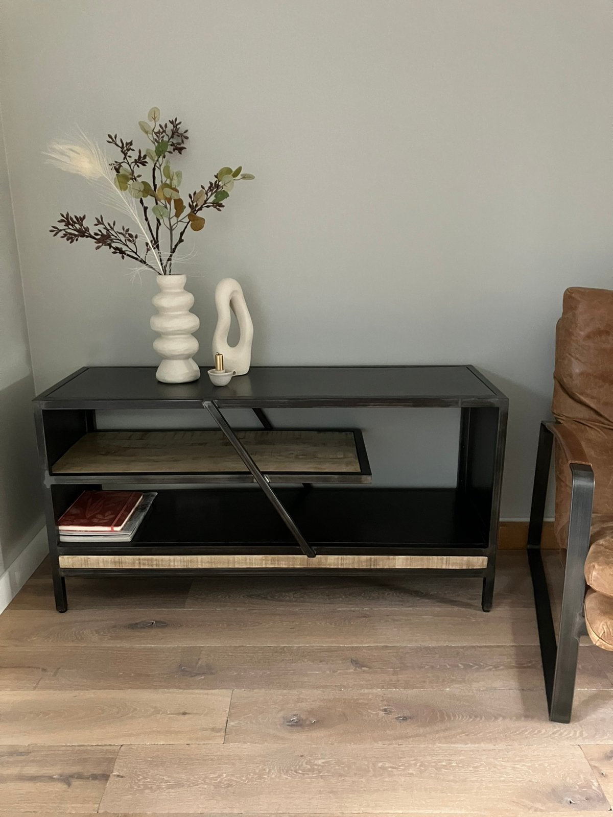 Stijlvolle TV-kast / Side-table - 120x60x40 cm, Ophalen, Gebruikt, 100 tot 150 cm, Minder dan 100 cm