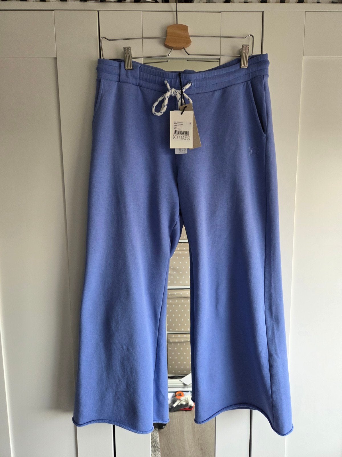 10 Days Flared Jogger Blue Bell - Nieuw, Maat 38/40 (M), Nieuw, Lang, 10 Days