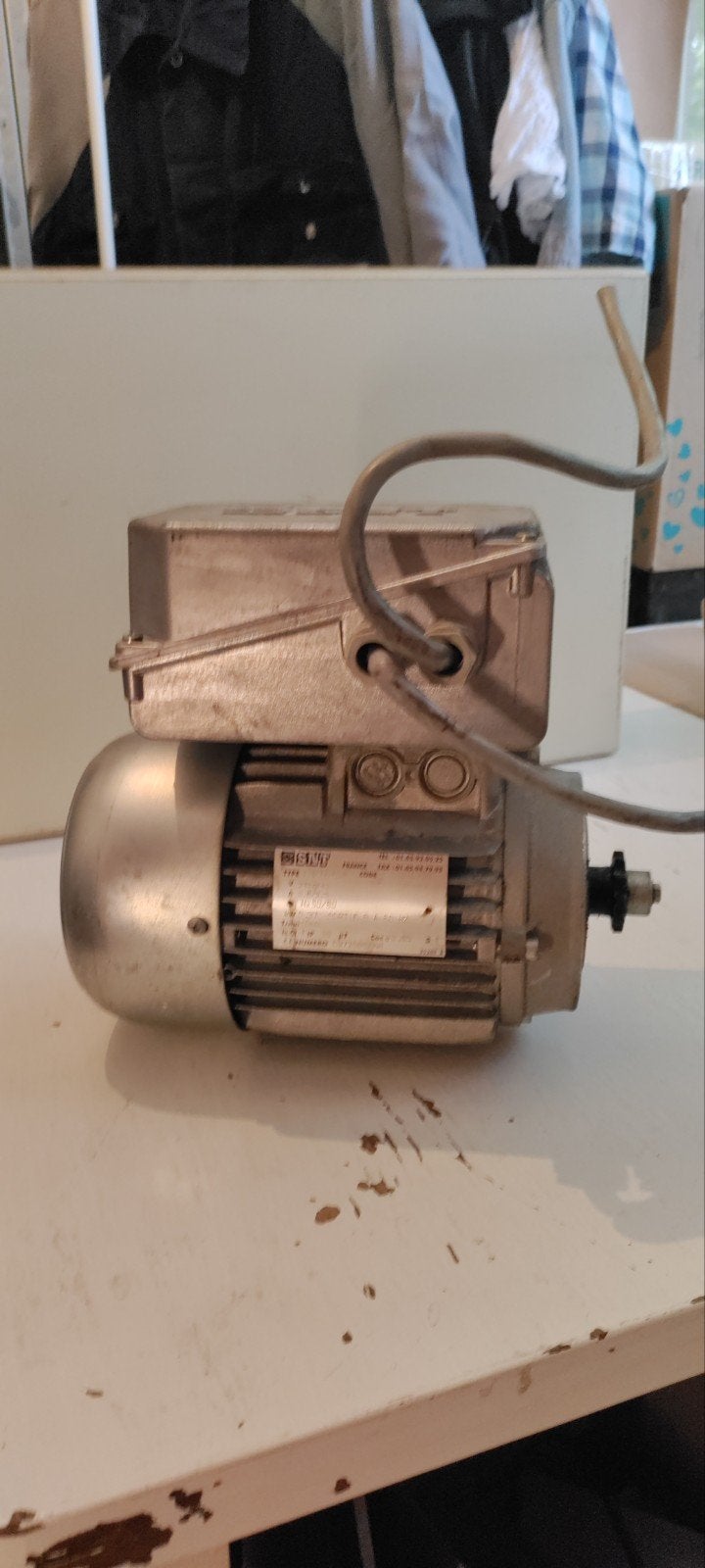 SNT Elektromotor 0.37 kW - Gebruikt, Ophalen of Verzenden