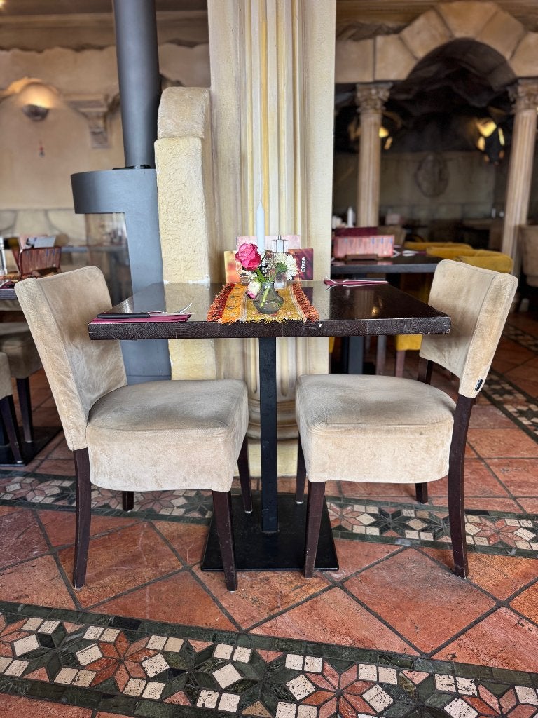 Partij horeca stoelen, Ophalen, Gebruikt, Bruin, Vijf, Zes of meer stoelen
