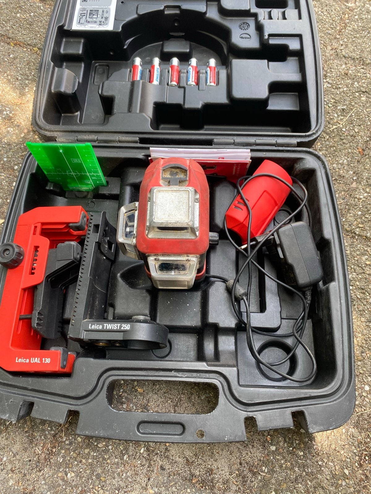 Leica Lino L6G 3x360 Groene Kruislijnlaser Set, Ophalen of Verzenden, Gebruikt, Licht