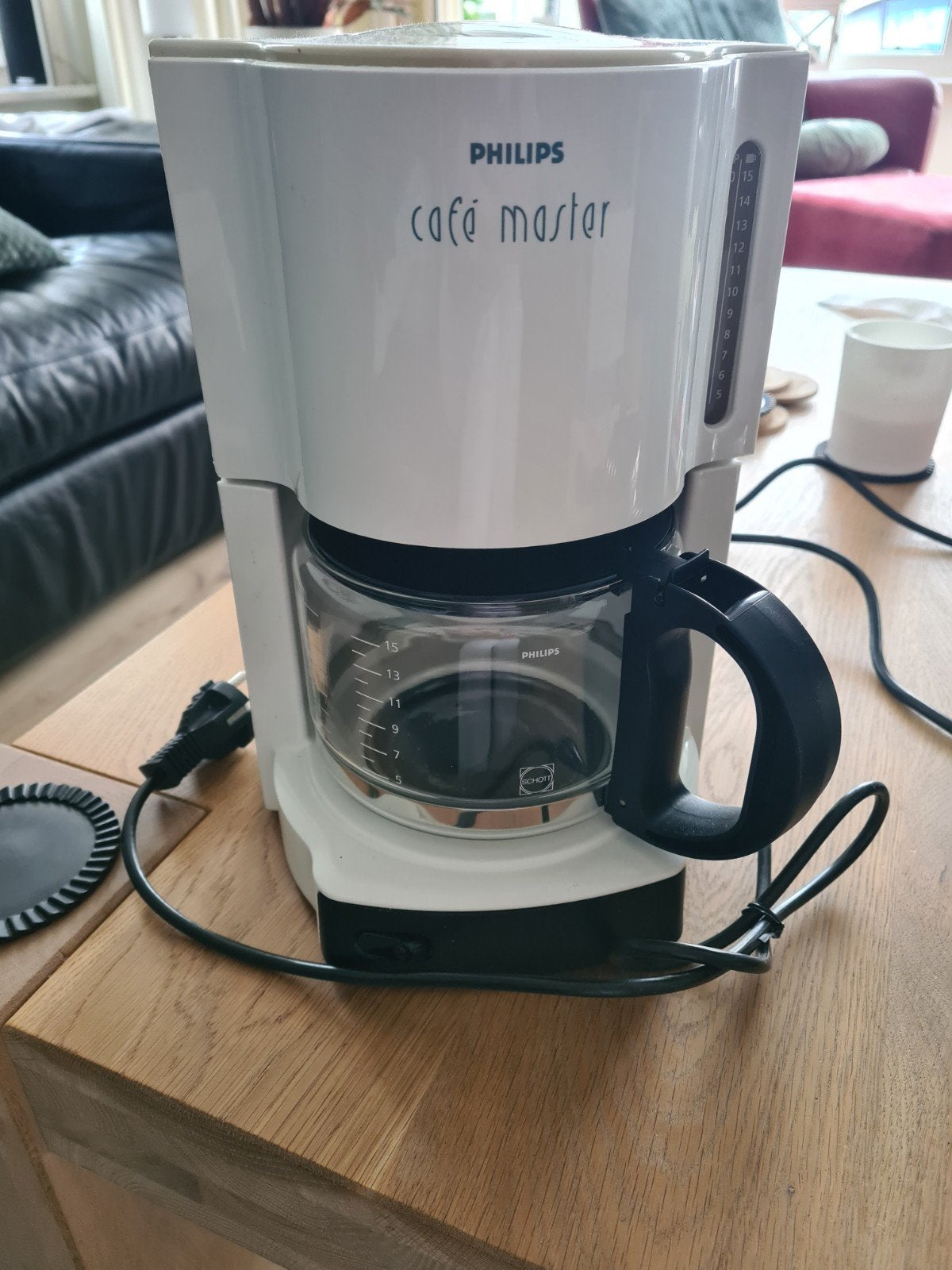 Philips Café Master Koffiezetapparaat, Gebruikt, 10 kopjes of meer, Koffiemachine, Gemalen koffie