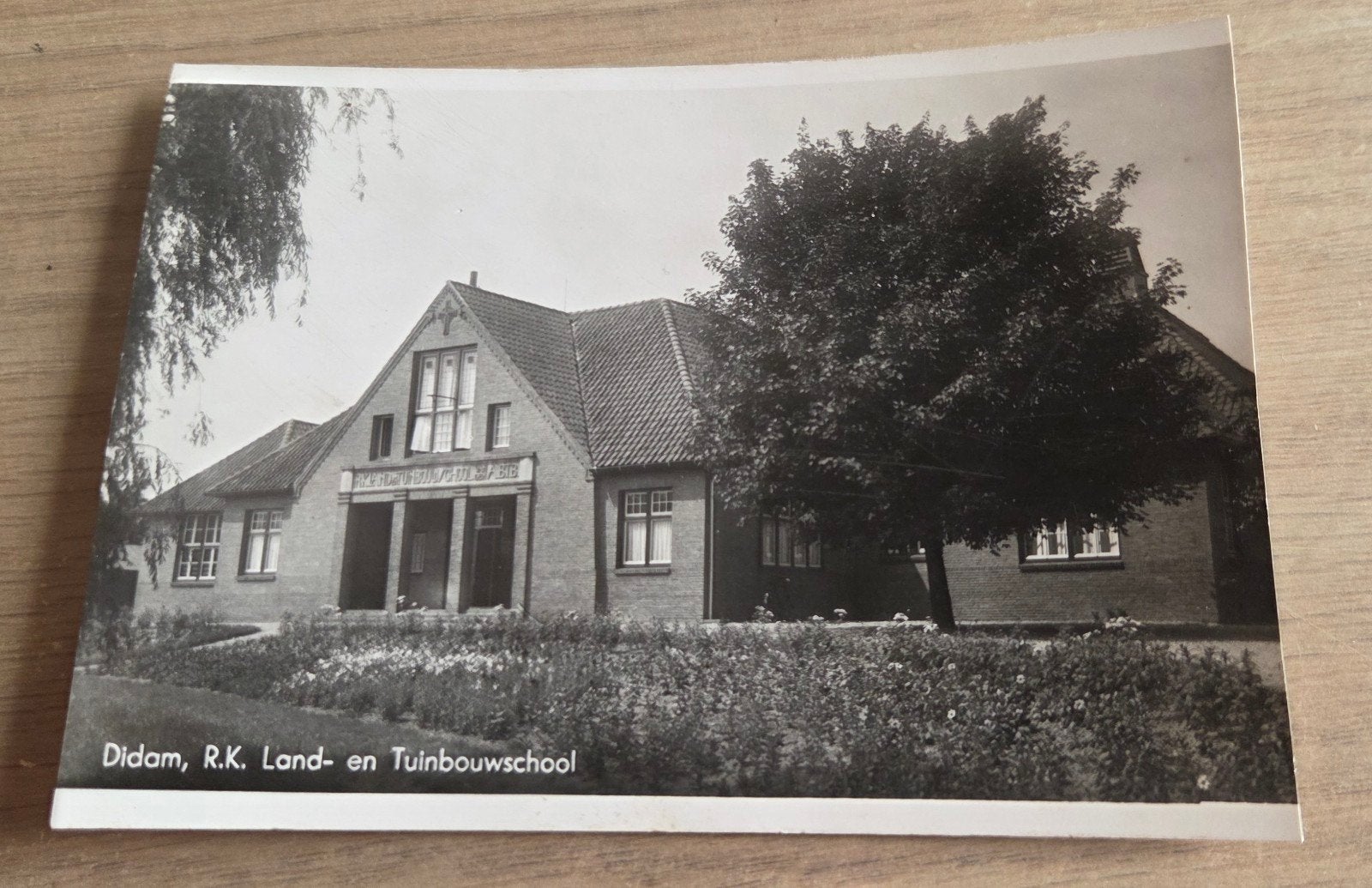 Oude ansichtkaart Didam, R.K. Land- en Tuinbouwschool 1942, Verzamelen, Ansichtkaarten | Nederland, Ophalen of Verzenden, 1940 tot 1960