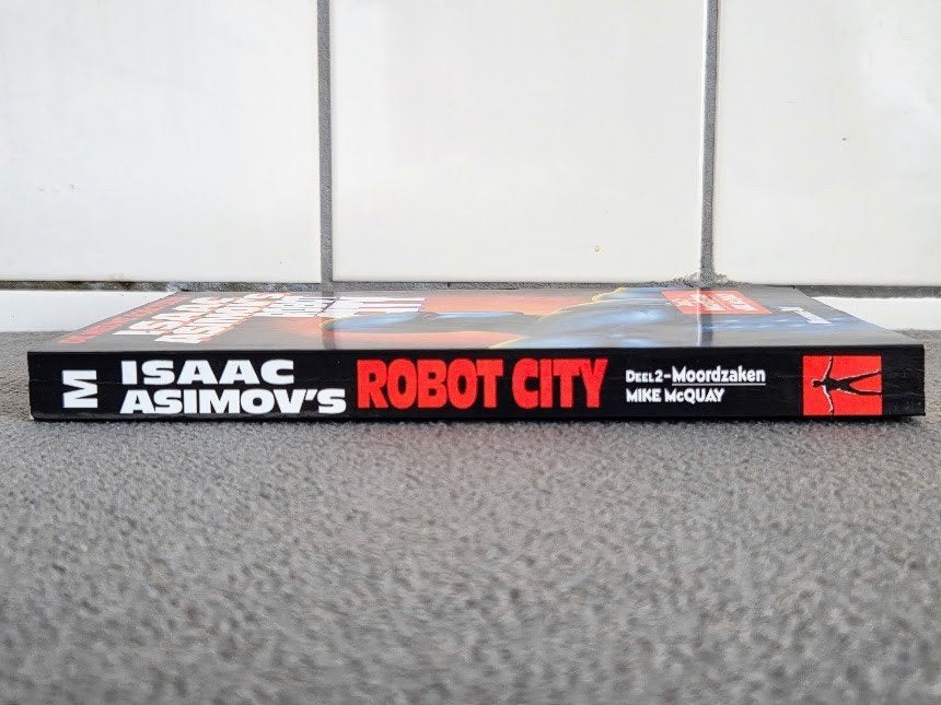 Isaac Asimov's Robot City - Moordzaken - Isaac Asimov, Boeken, Ophalen of Verzenden, Gelezen, Isaac Asimov