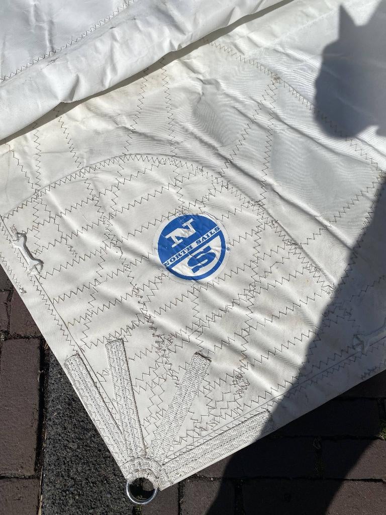 High Aspect Fok - North Sails, Watersport en Boten, Zeilen en Zeiltoebehoren, Ophalen, Zo goed als nieuw, Genua of Fok, 15 tot 30 m²