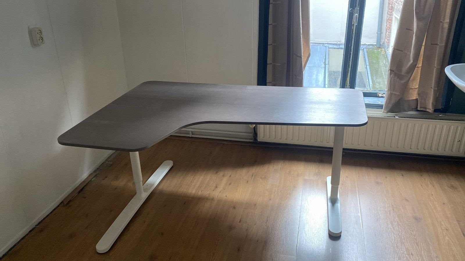 Bureau Ikea, Ophalen, 160 cm, Gebruikt, Hout