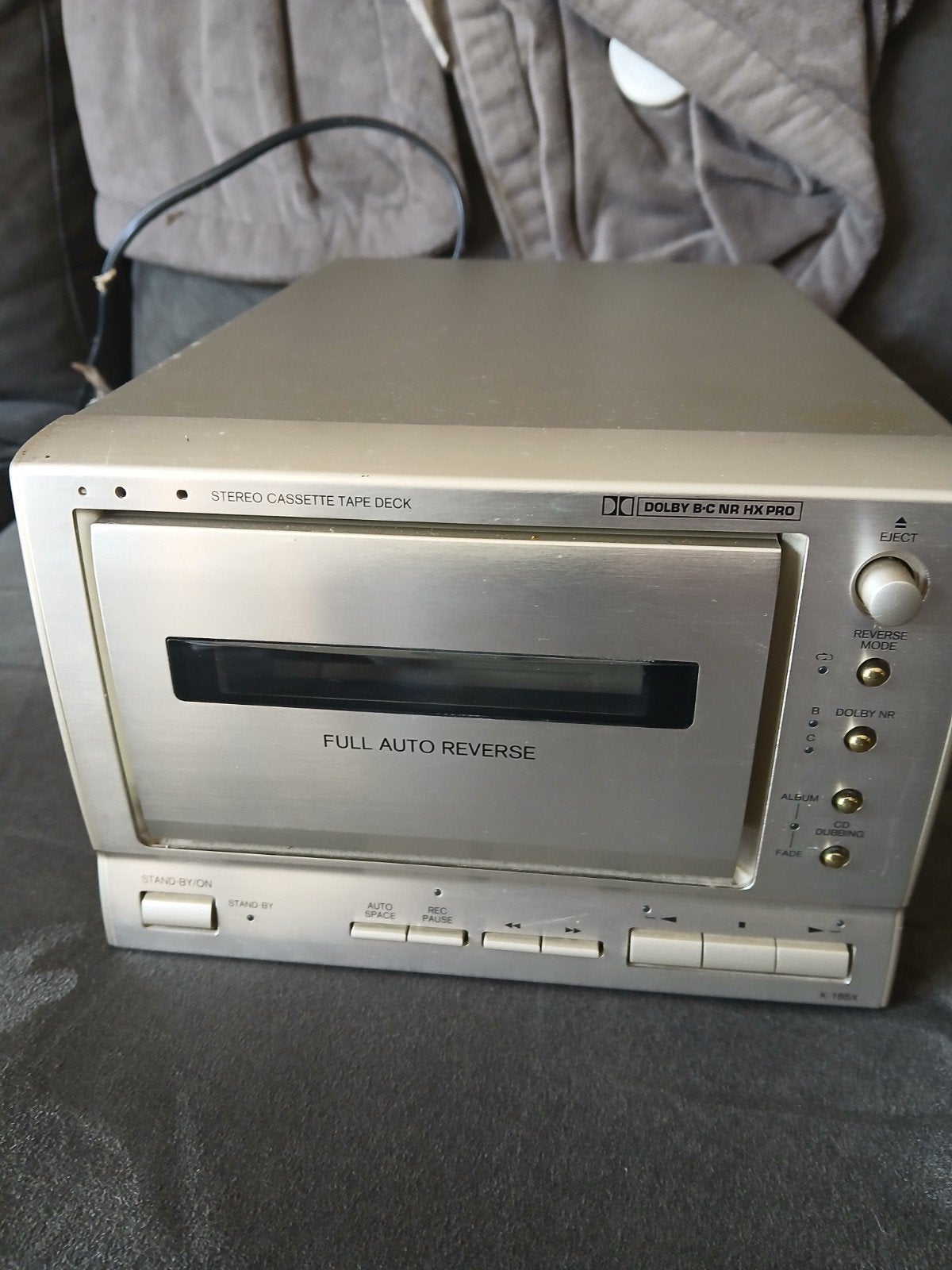 obkyo K-185X Stereo Cassette Tape Deck - Full Auto Reverse, Ophalen of Verzenden, Enkel, Overige merken, Auto-reverse
