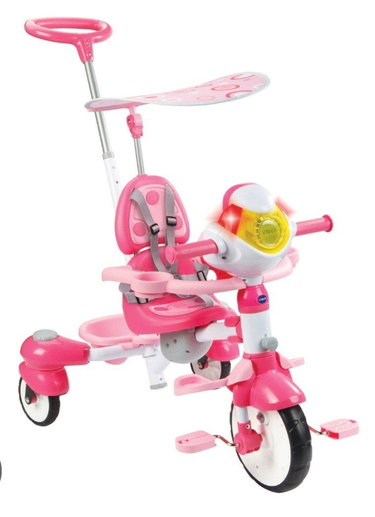 VTech Super Trike 3-wieler Roze, Ophalen of Verzenden, Zo goed als nieuw