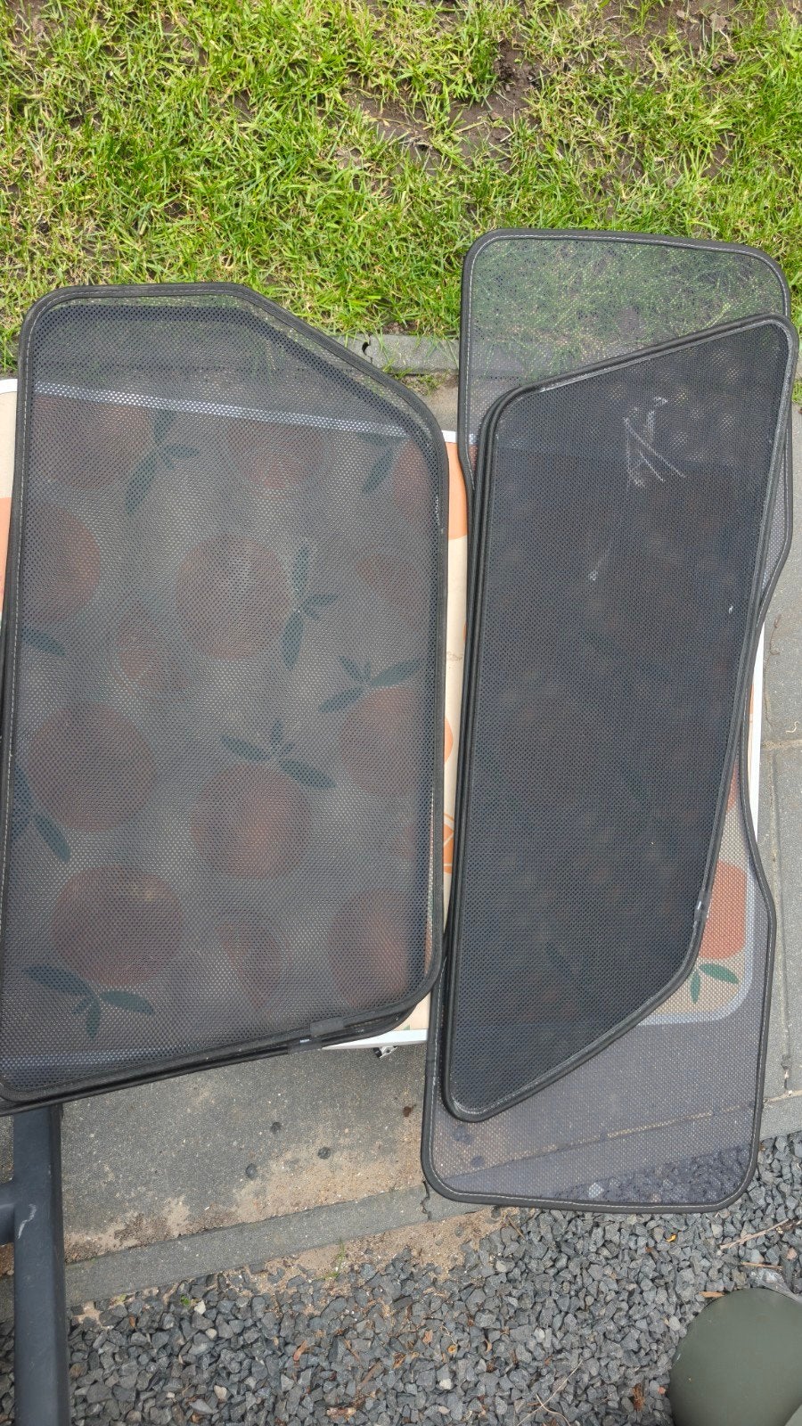 Originele zonneschermen Volvo V50 (2005), Ophalen of Verzenden, Gebruikt