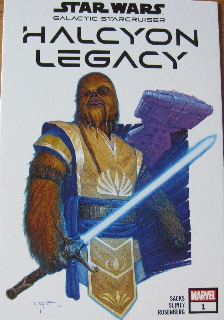 Star Wars - comic cover op kaart - Halcyon Legacy - nieuw, Verzamelen, Verzenden, 1980 tot heden, Ongelopen, Overige thema's