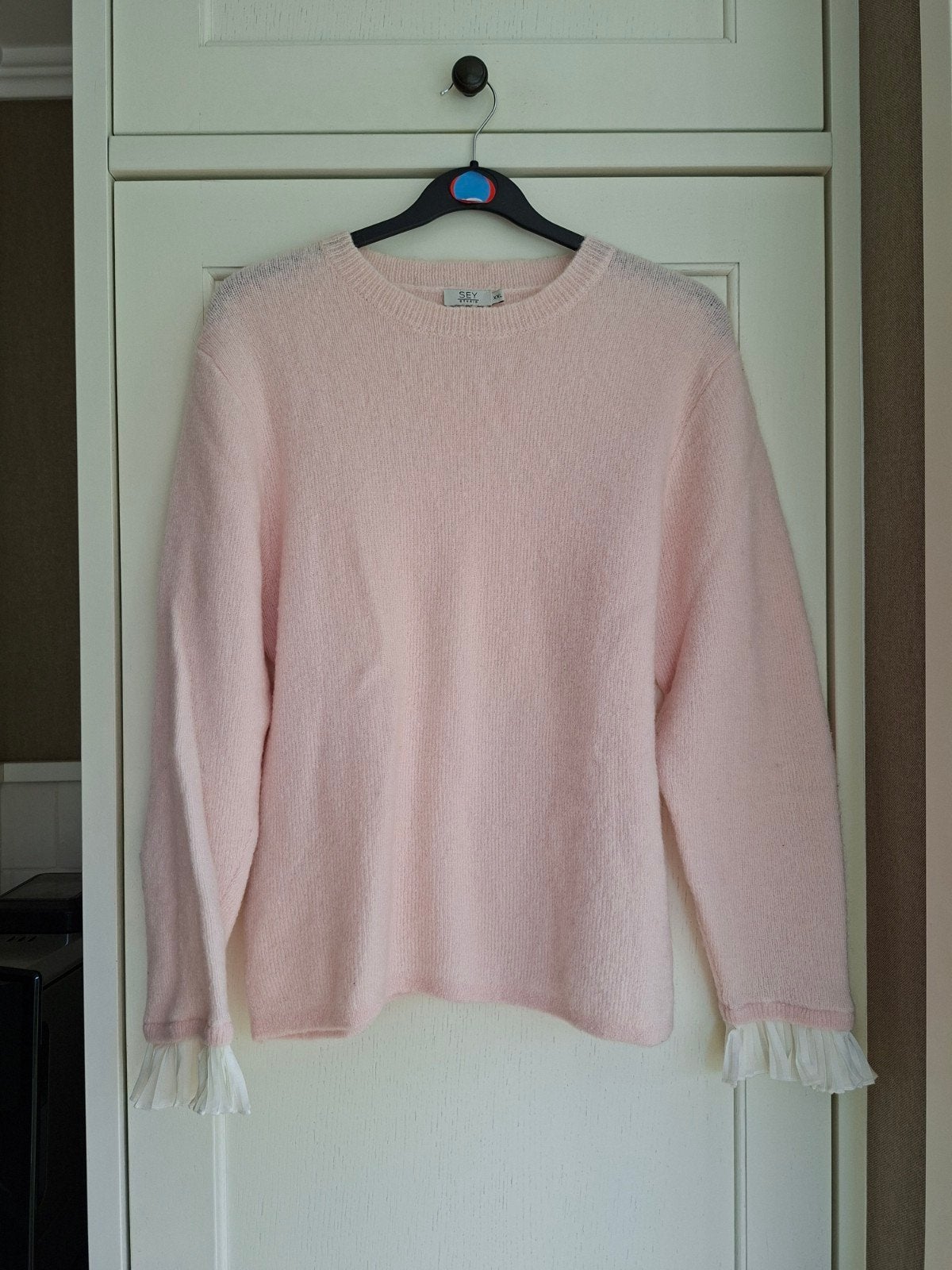 lichtroze trui, Purdey /Sey Studio xxl, Kleding | Dames, Truien en Vesten, Maat 46/48 (XL) of groter, Ophalen of Verzenden, Zo goed als nieuw