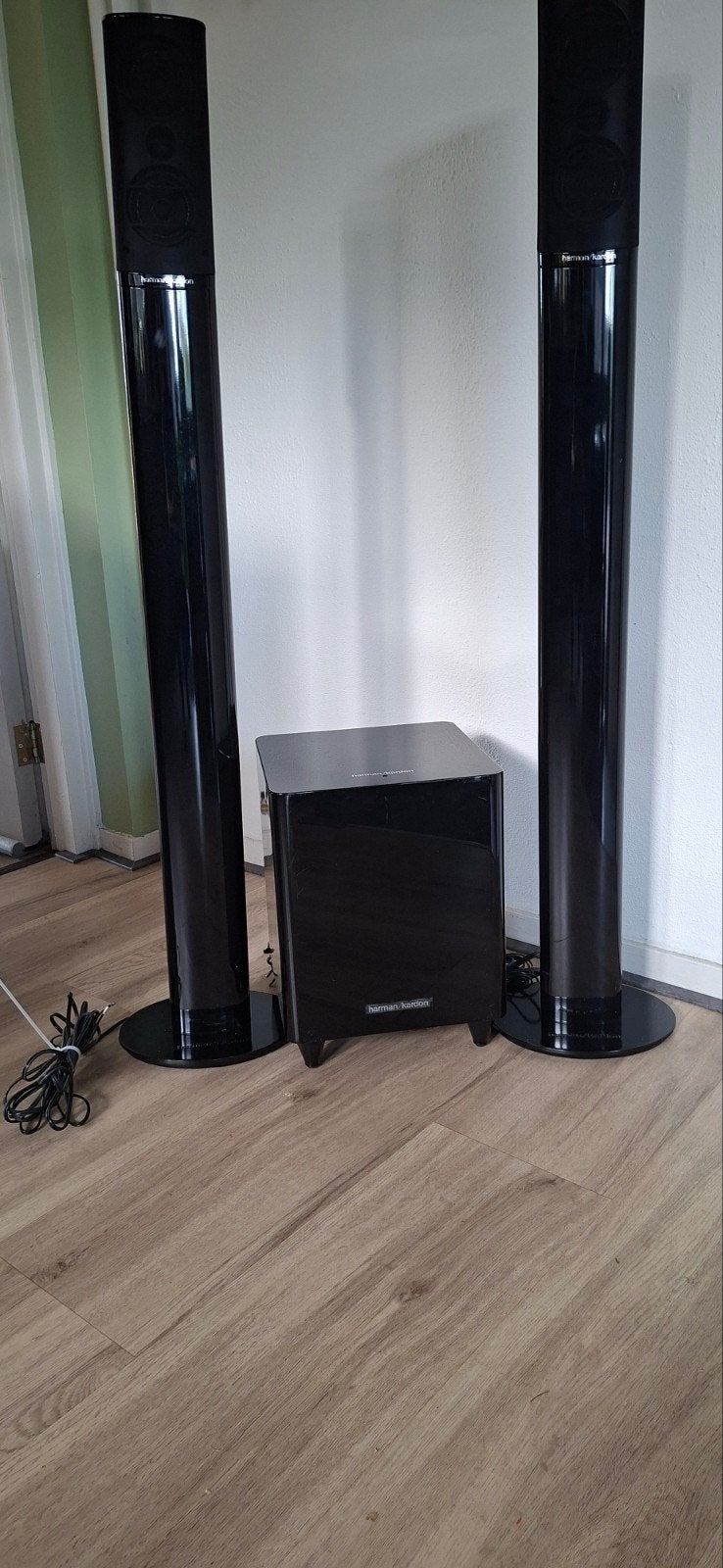Harma Kardon luidsprekers, Gebruikt, Speakerset, Ophalen of Verzenden, 60 tot 120 watt