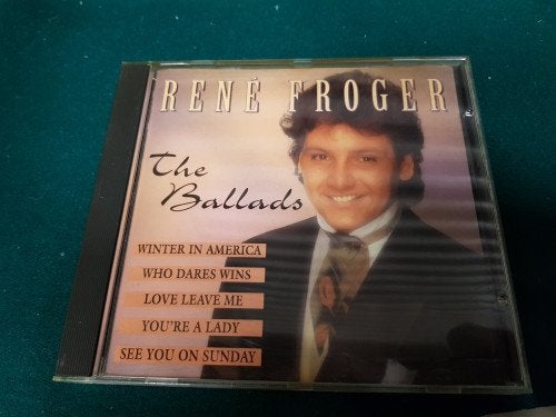 cd rene froger bellads, Ophalen of Verzenden