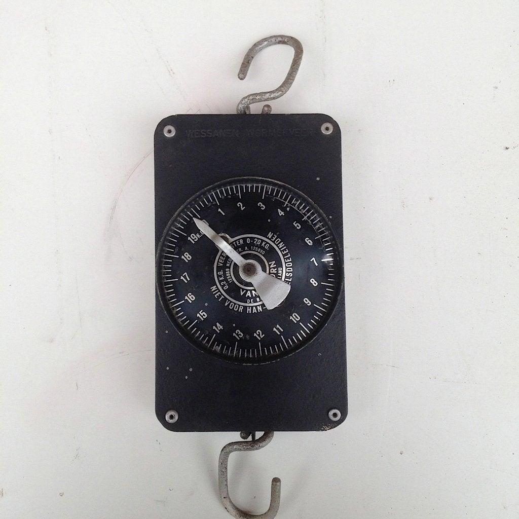Vintage Wessanen Wormerveer Weegschaal 0-20kg, Ophalen of Verzenden