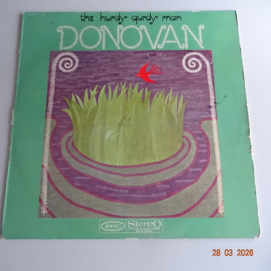 Donovan - The Hurdy Gurdy Man, Cd's en Dvd's, Vinyl | Rock, Gebruikt, Poprock, 12 inch, Verzenden