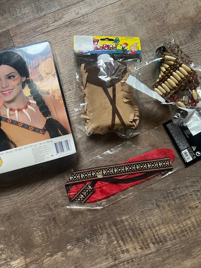 Verkleedset indiaan, Ophalen of Verzenden, Nieuw, Meisje