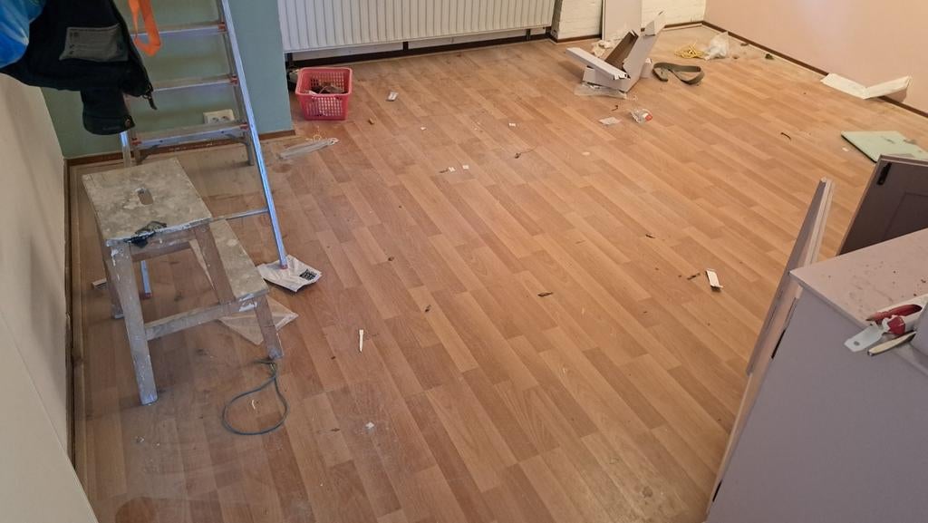 Ruim 12m2 laminaat, Doe-het-zelf en Verbouw, Ophalen, 30 cm of meer, 50 tot 150 cm, 10 m² of meer