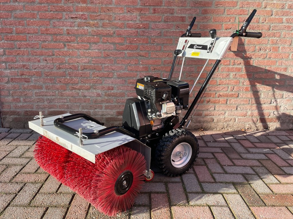 Lumag KM600N 3-IN-1 Veegmachine met opvangbak & sneeuwschuif, Ophalen, Gebruikt, Lumag