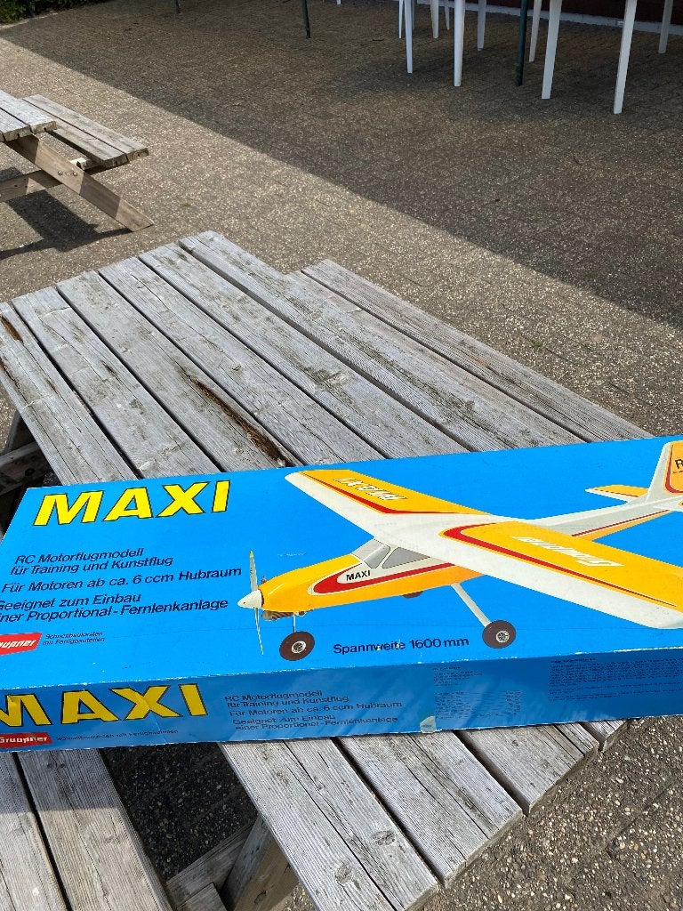 Graupner Maxi, Ophalen of Verzenden, Zo goed als nieuw, Nitro