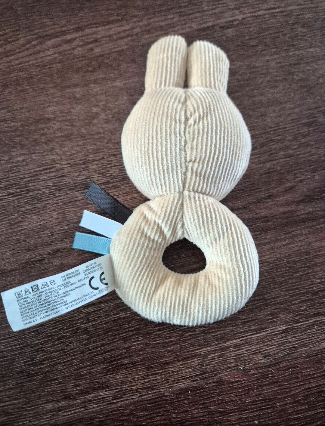 Nijntje Miffy rammelaar - Zo goed als nieuw, Ophalen
