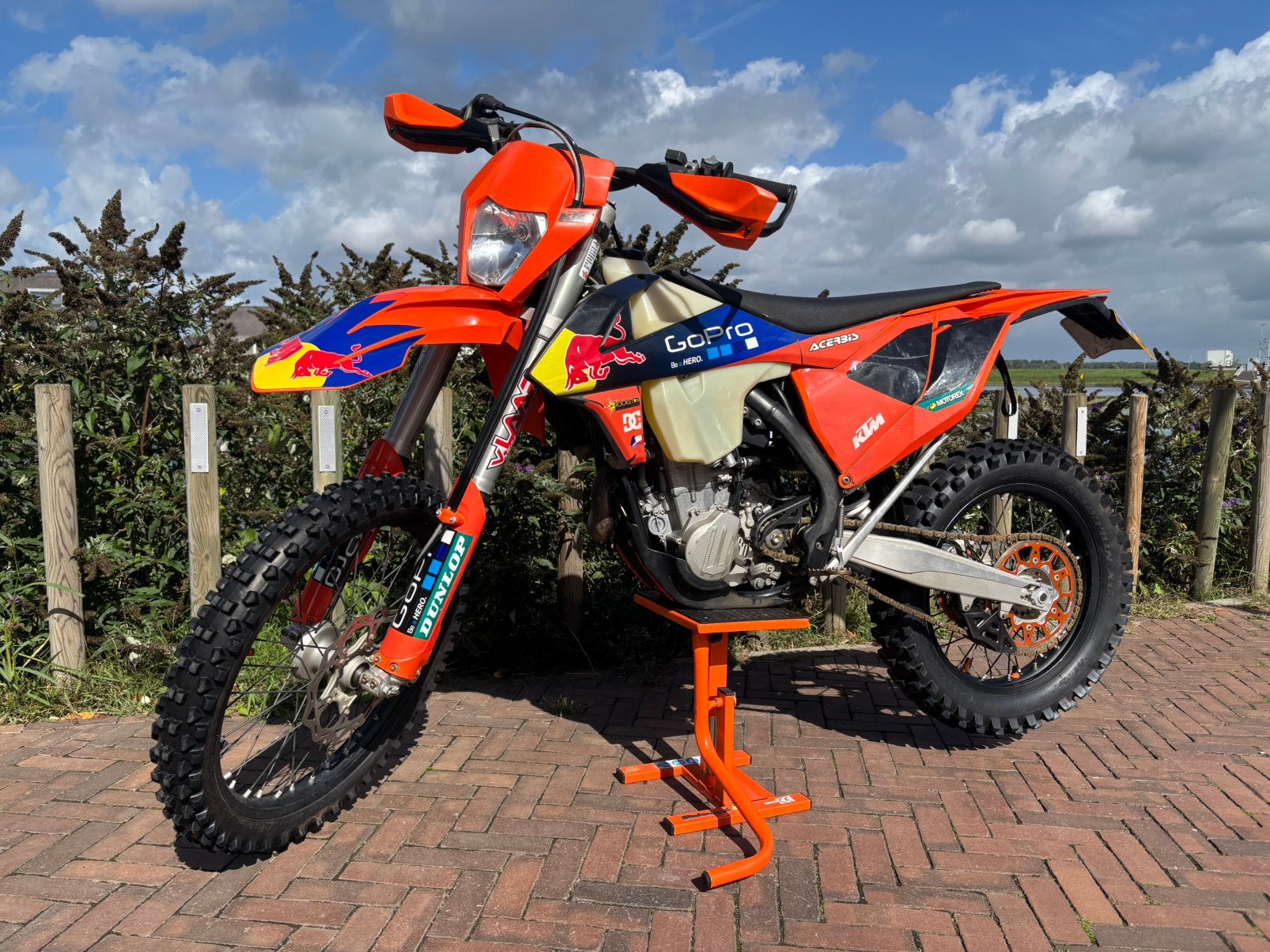 KTM 450 EXC-F 2017 – 161 uur – Kickstart – Van Laar vering, Ophalen, Zo goed als nieuw, Overige merken