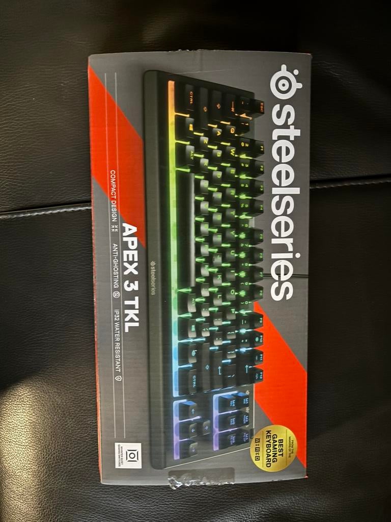Steelseries APEX 3 TKL met doos!!, Gaming toetsenbord, Ophalen of Verzenden, Zo goed als nieuw, Qwerty