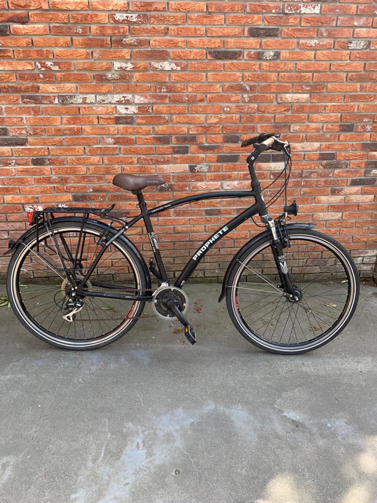 Heren Sportfiets Prophete, Ophalen, Zo goed als nieuw, Minder dan 10 versnellingen, Overige merken