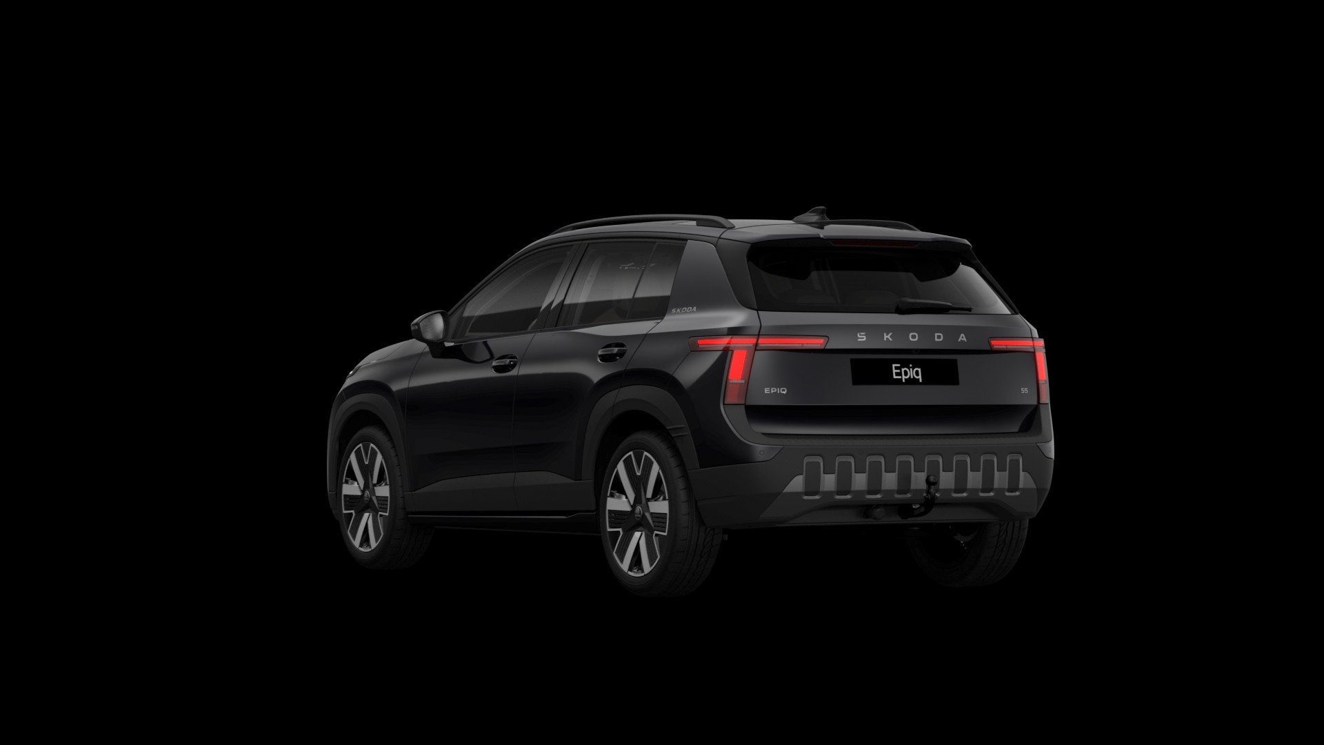 Skoda Epiq 211pk Business Launch Edition 56 kWh | Light & Vi, Auto's, 12 maanden, 1518 kg, Overige modellen, Zwart
