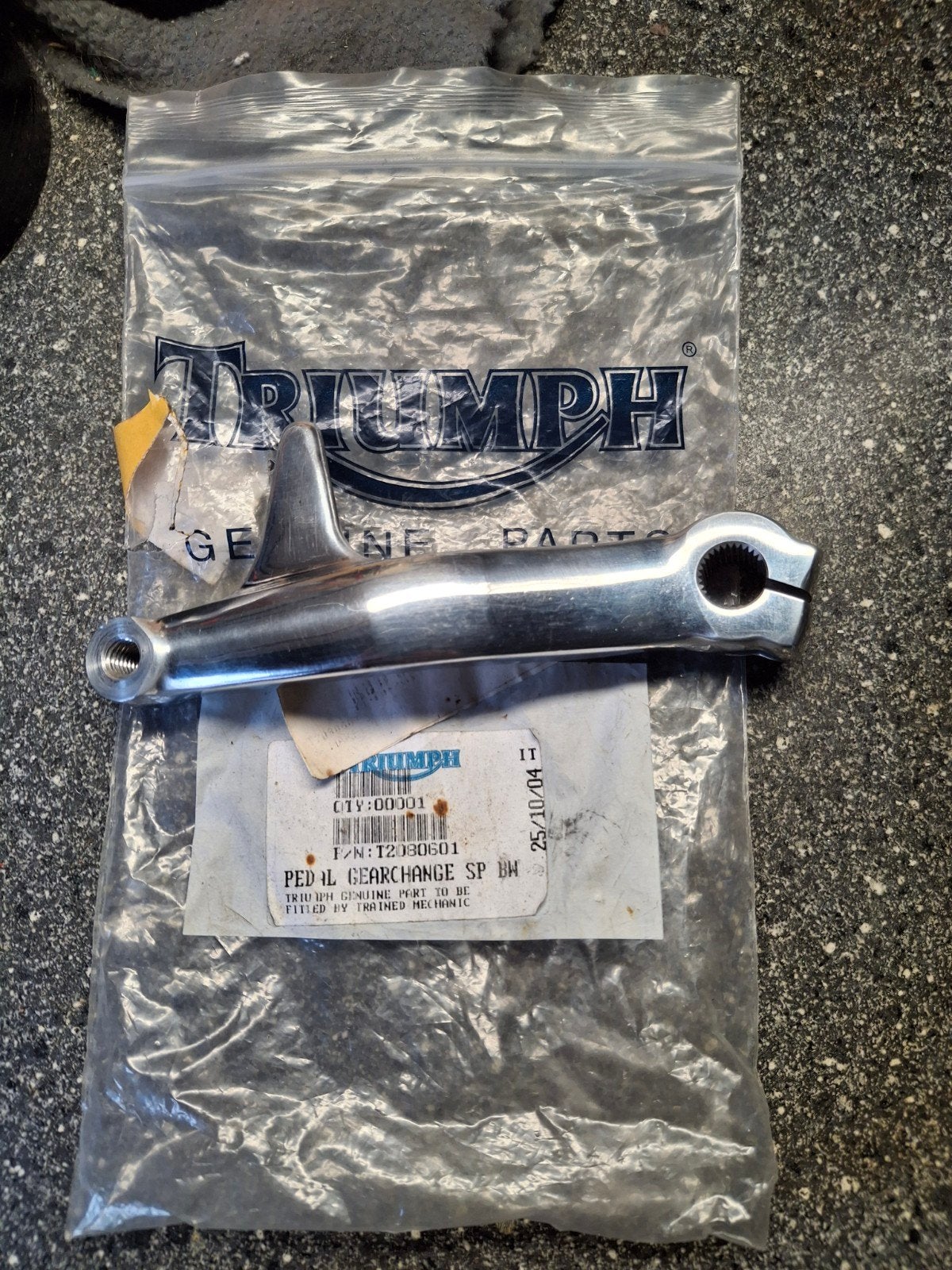 Triumph Bonneville schakelpook hinkley, Ophalen of Verzenden