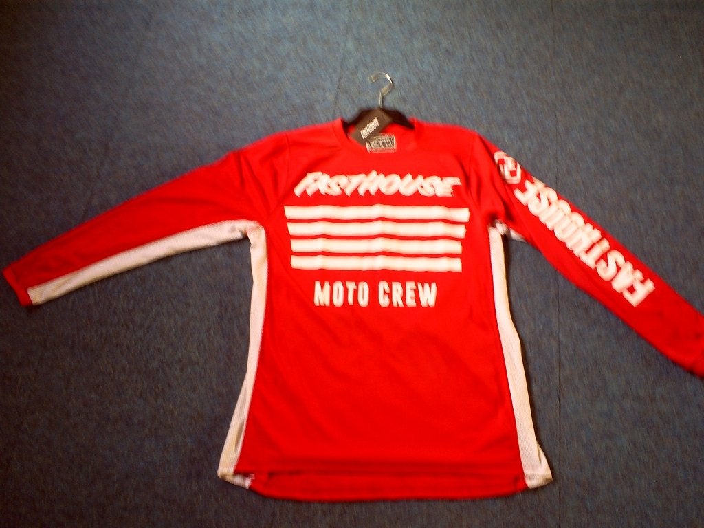 Fasthouse Motocrew U.S.A. cross shirt L, Kinderen, Ophalen of Verzenden, Motorcrosskleding, Nieuw met kaartje