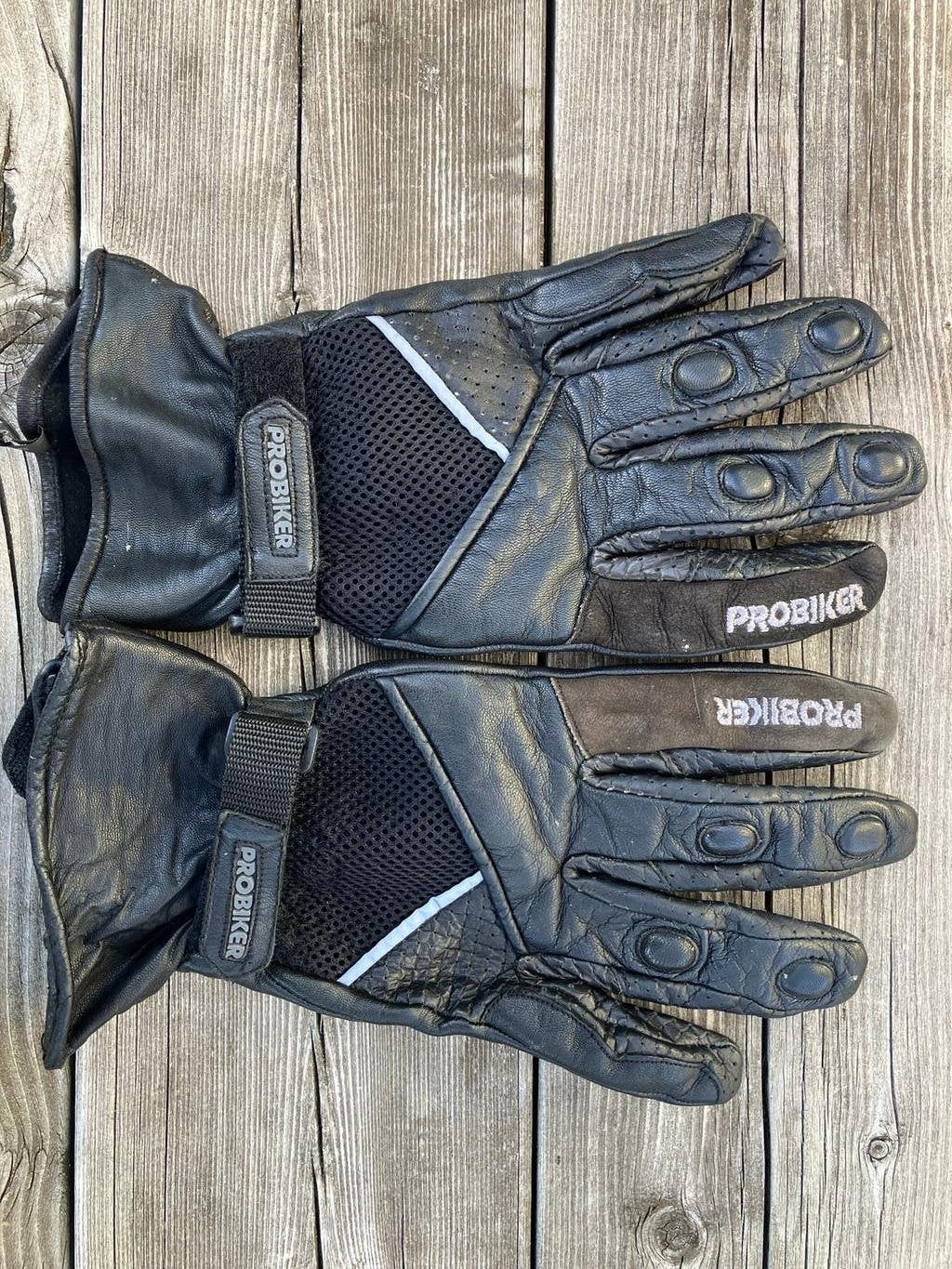 Motorhandschoenen doorwaai XL, Motoren, Probiker, Handschoenen, Tweedehands, Heren