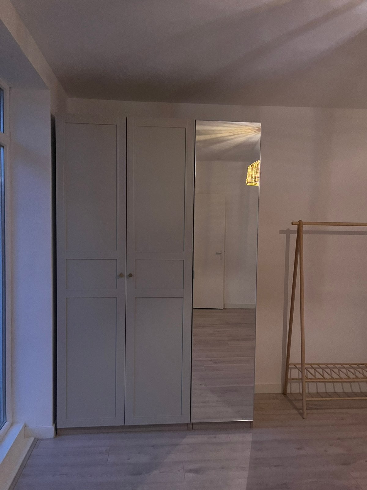 Kledingkast Pax Ikea, Ophalen, Met deur(en), 200 cm of meer, Eikenhout
