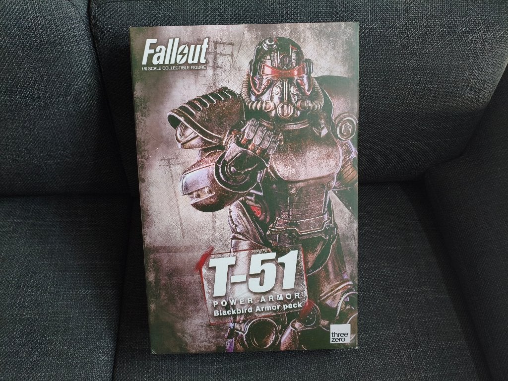 ThreeZero 1/6 Fallout T-51 Blackbird Power Armor Pack 2021, Ophalen of Verzenden, Zo goed als nieuw