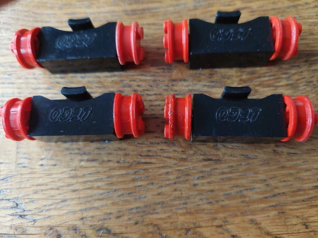 t.k. lego schuifwielblok TREINSTEEN, Ophalen of Verzenden, Gebruikt, Lego