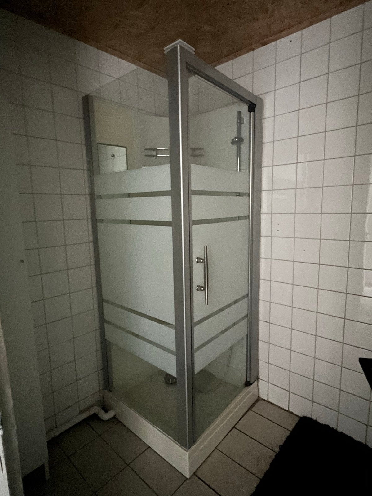 Douchecabine met draaideur en doucheset, Doe-het-zelf en Verbouw, Ophalen of Verzenden, Gebruikt, Douche