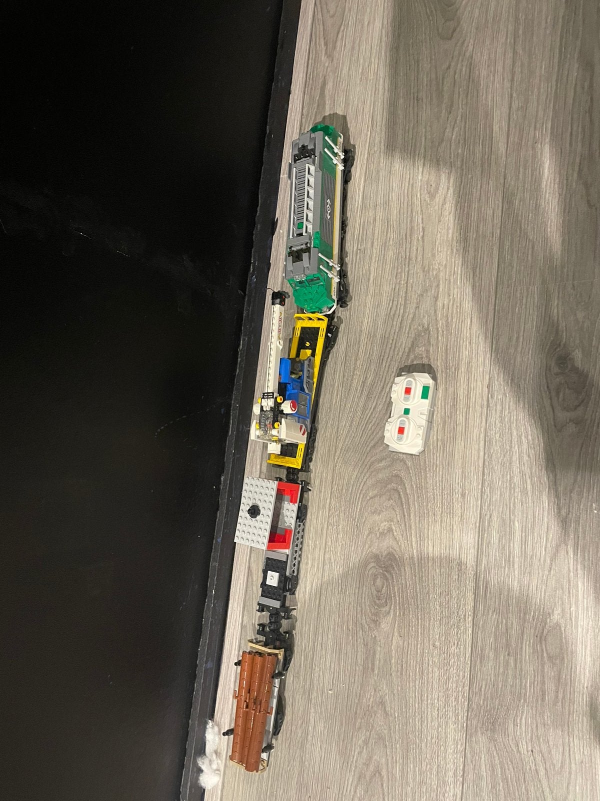 Lego werk trein, Ophalen of Verzenden, Zo goed als nieuw