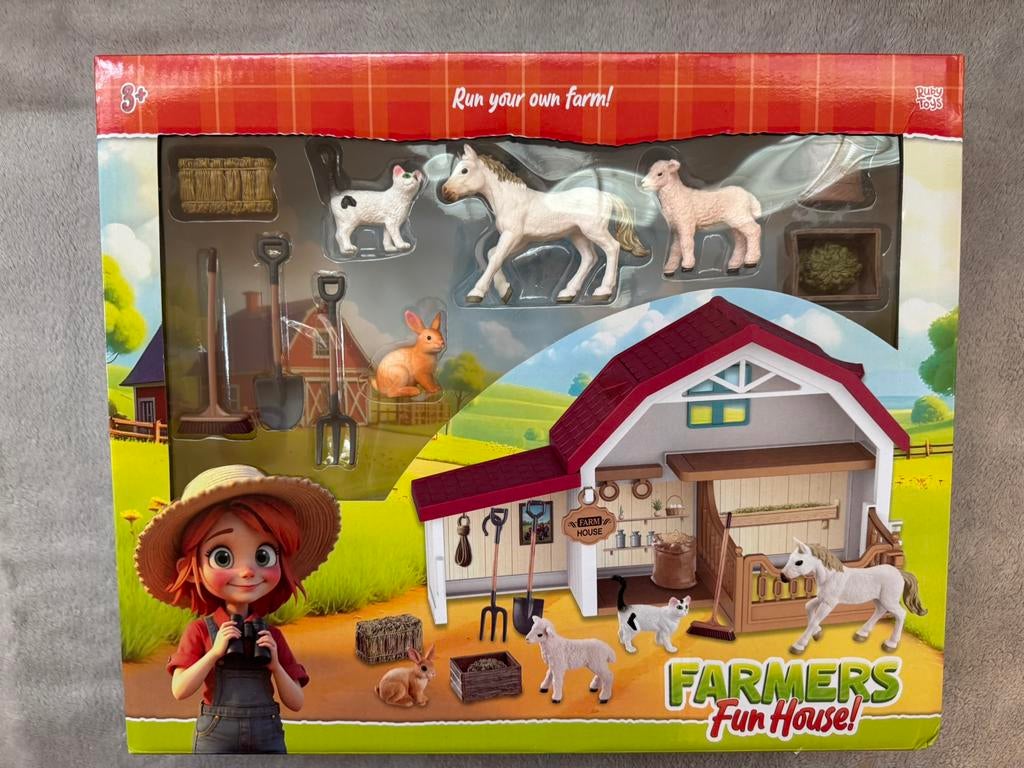 Boerderij speelset ~ NIEUW, Ophalen of Verzenden, Nieuw, Jongen of Meisje